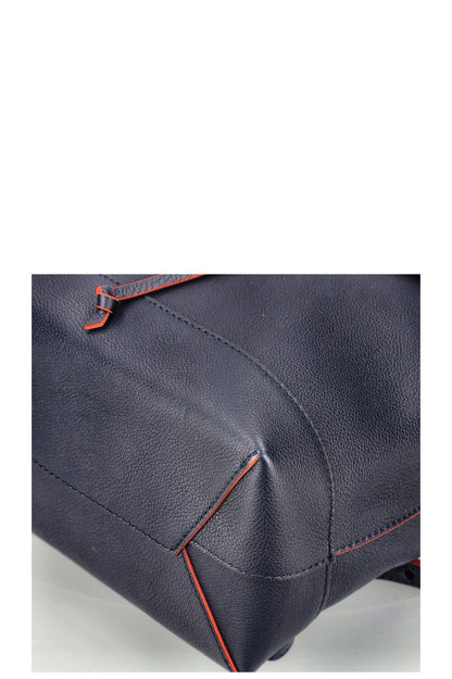 LOUIS VUITTON Lockme Backpack Blue