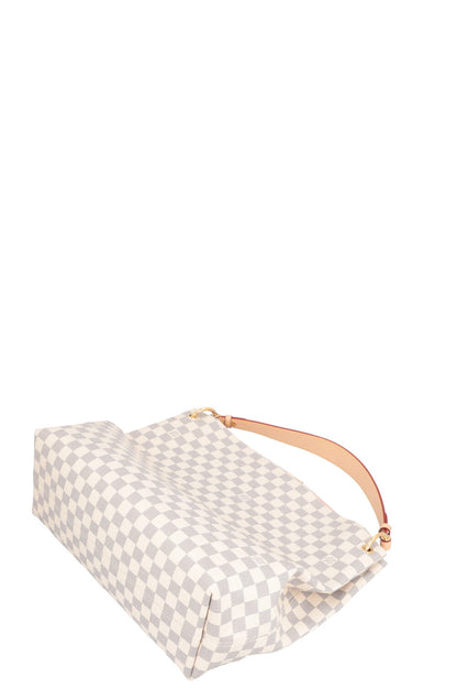 LOUIS VUITTON Graceful MM Bag Damier Azur