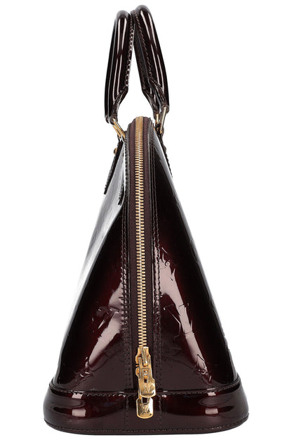 LOUIS VUITTON Alma PM Vernis Amarante