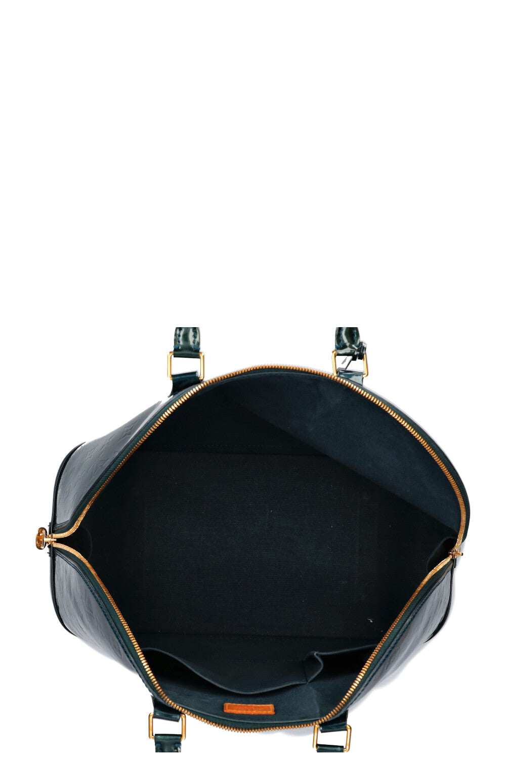 LOUIS VUITTON Alma GM MNG Vernis Petrol