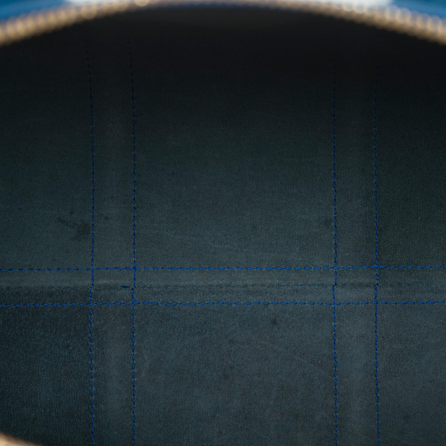 LOUIS VUITTON Keepall 45 Travel bag in blue epi leather