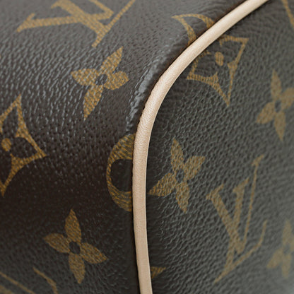 Louis Vuitton Brown Monogram Nice Nano Vanity Case w/Confidential Bandeau