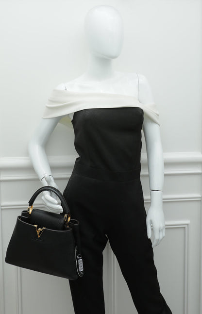 Louis Vuitton Black Capucines BB Bag