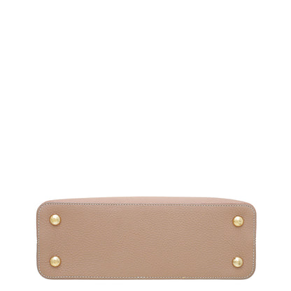 Louis Vuitton Beige Taurillon Gradient MM Bag