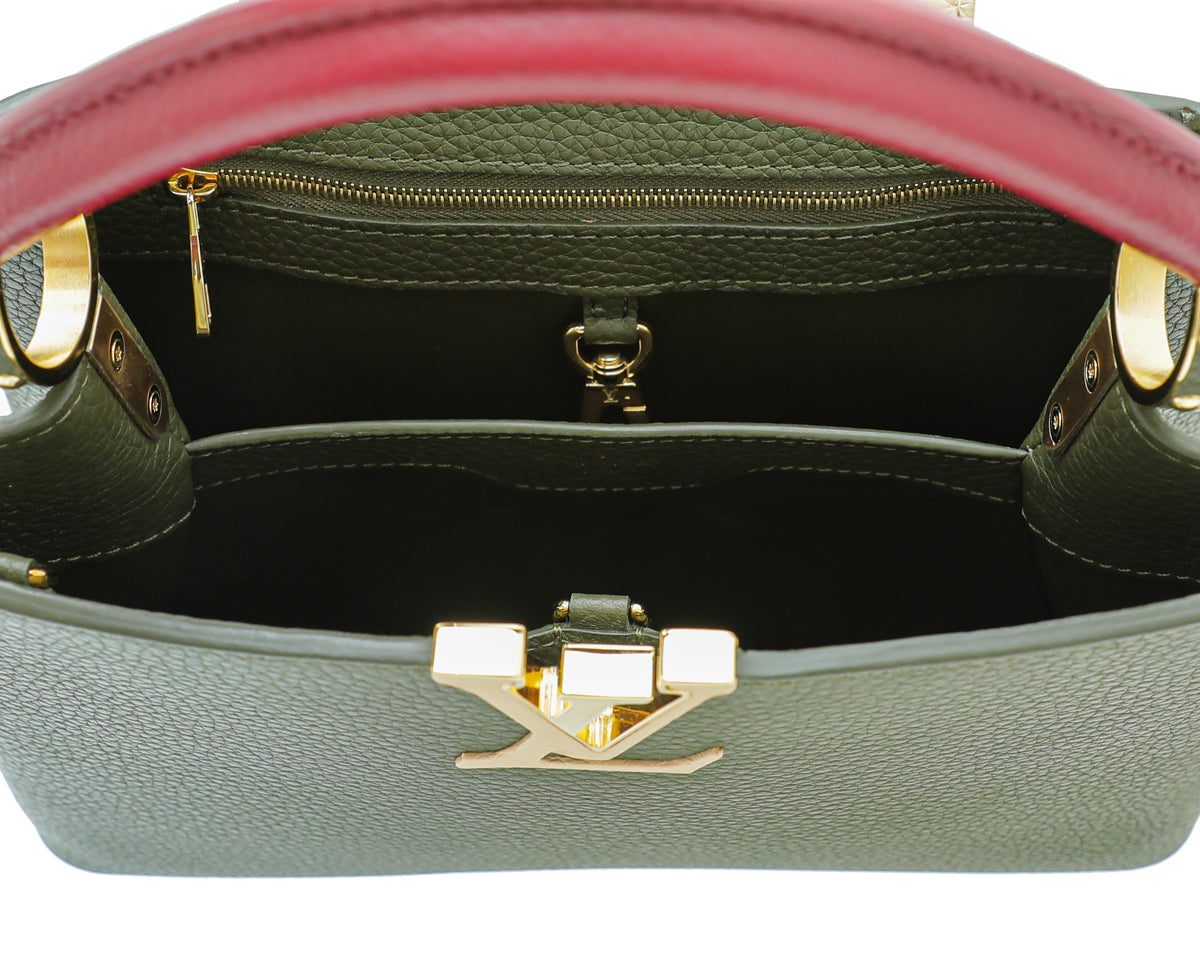 Louis Vuitton Tricolor Capucines BB Bag