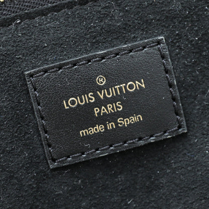 Louis Vuitton Black Monogram Empreinte Neverfull MM Bag
