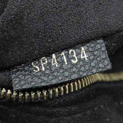 Louis Vuitton Black Monogram Empreinte Saint Germain MM Bag