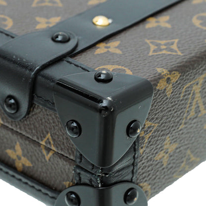 Louis Vuitton Monogram Black Petite Malle Bag