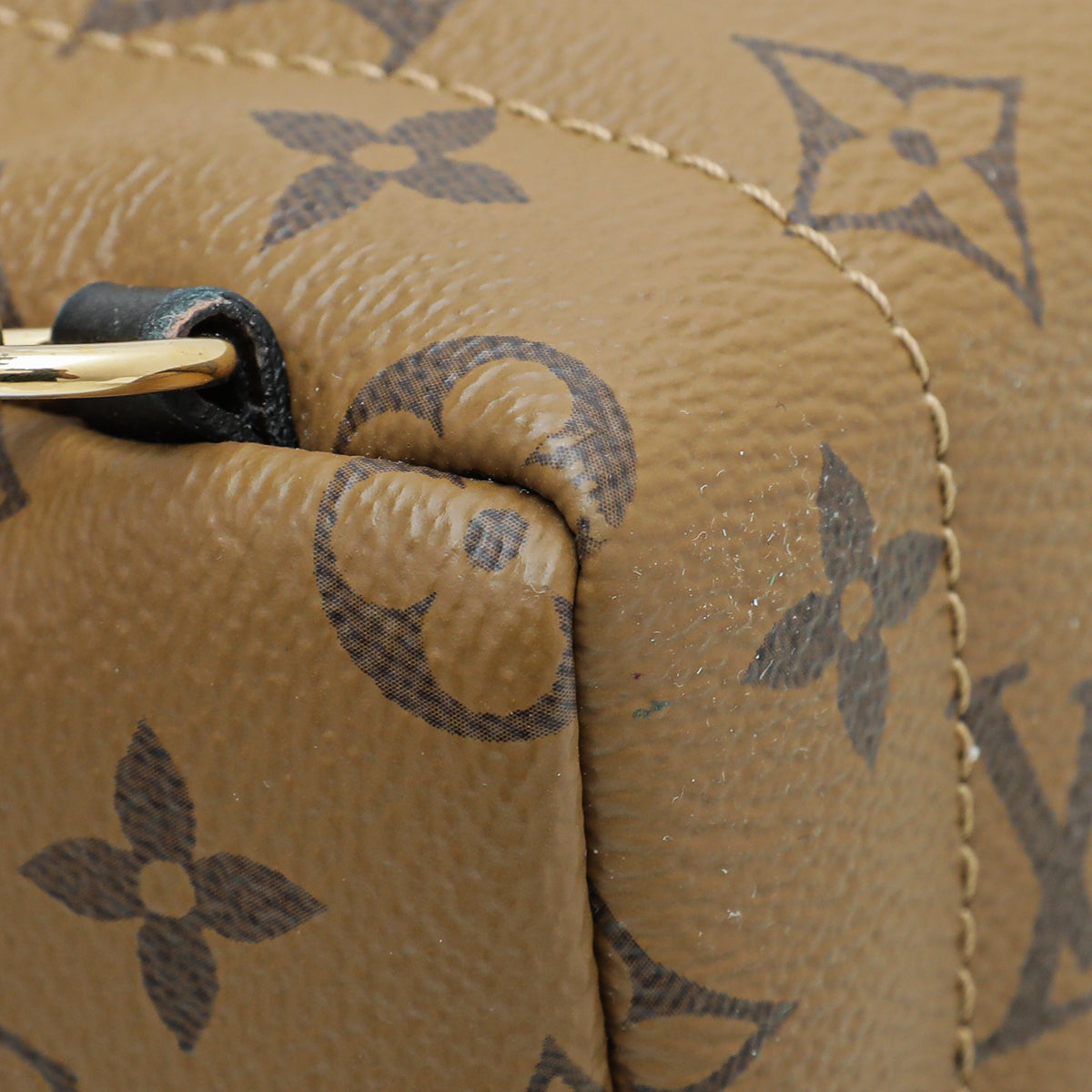 Louis Vuitton Monogram Reverse Palm Spring Mini Backpack Bag
