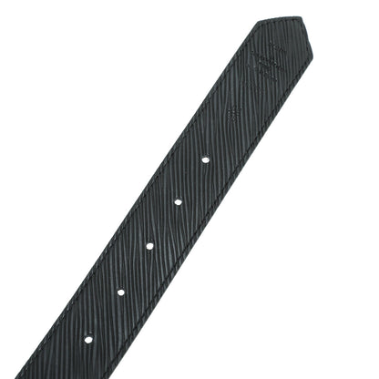 Louis Vuitton Monogram Black LV Circle Reversible Belt