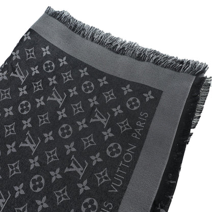 Louis Vuitton Black Monogram Shine Shawl