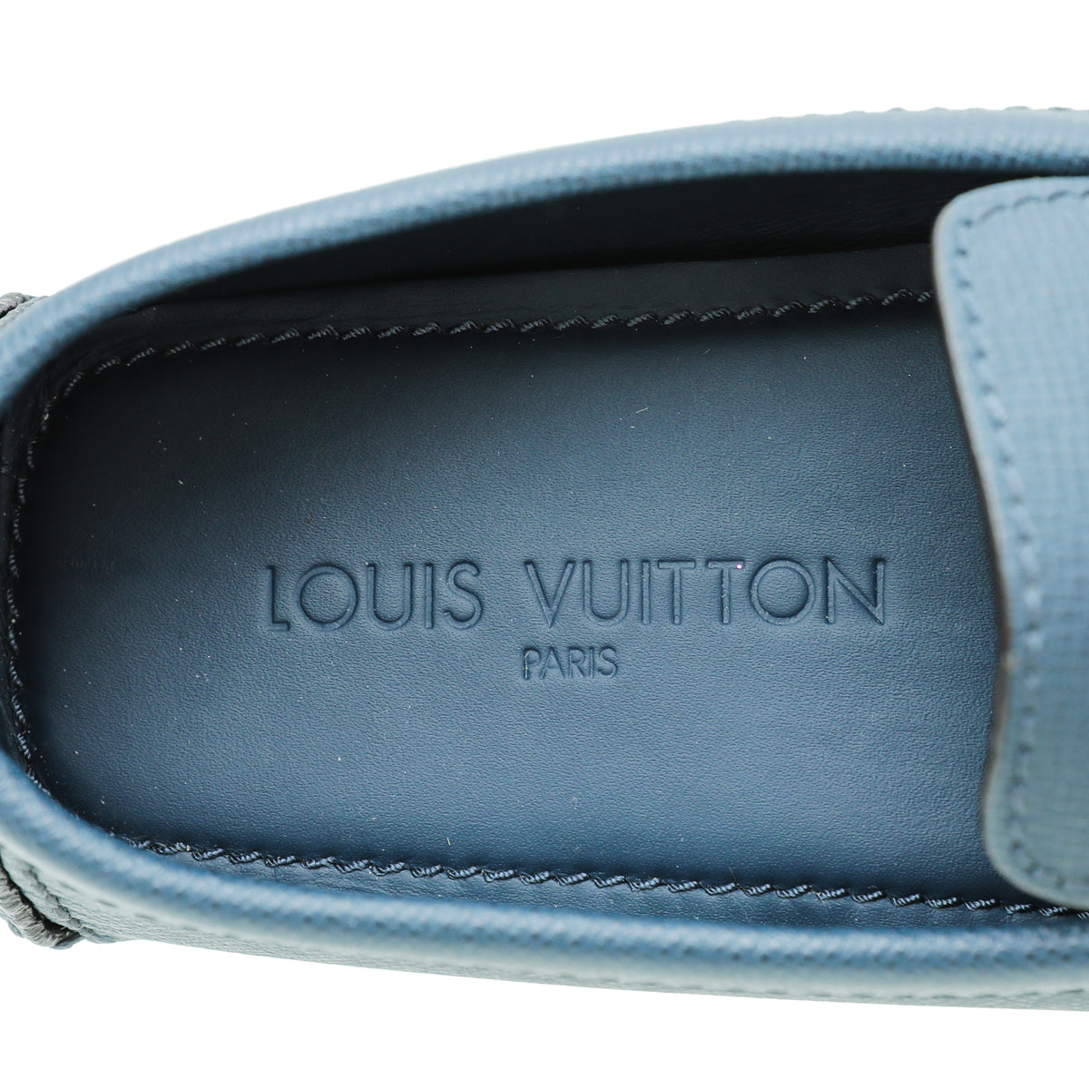 Louis Vuitton Navy Blue Monte Carlo Leather Moccasin 7