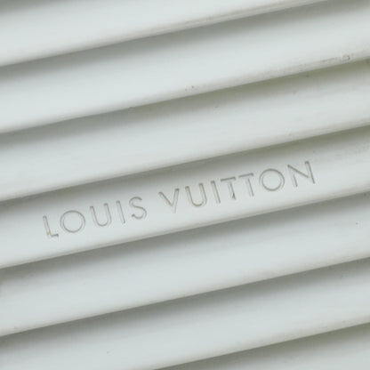 Louis Vuitton White Monogram Embossed Sneaker 38