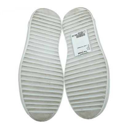 Louis Vuitton Bicolor Monogram Embossed Time Out Sneaker 37