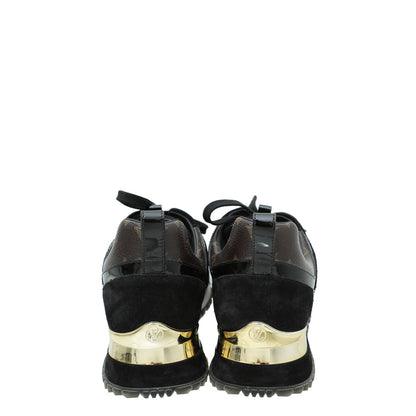 Louis Vuitton Monogram Black Run Away Sneaker