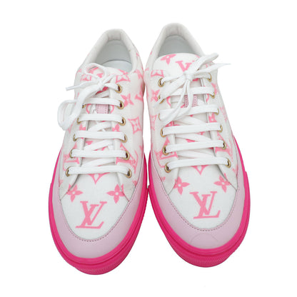 Louis Vuitton Bicolor Monogram Stellar Line Technical Fabric Sneaker 38