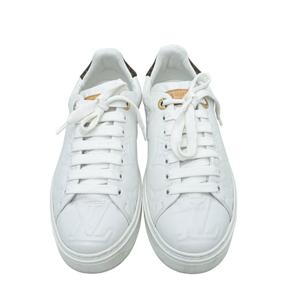 Louis Vuitton Bicolor Time Out Sneakers 38