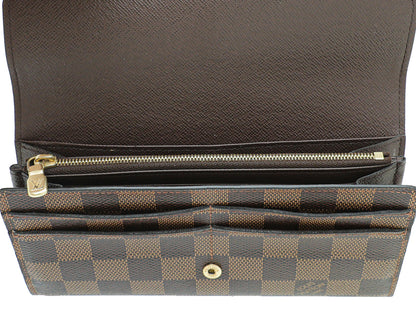 Louis Vuitton Ebene Sarah Wallet