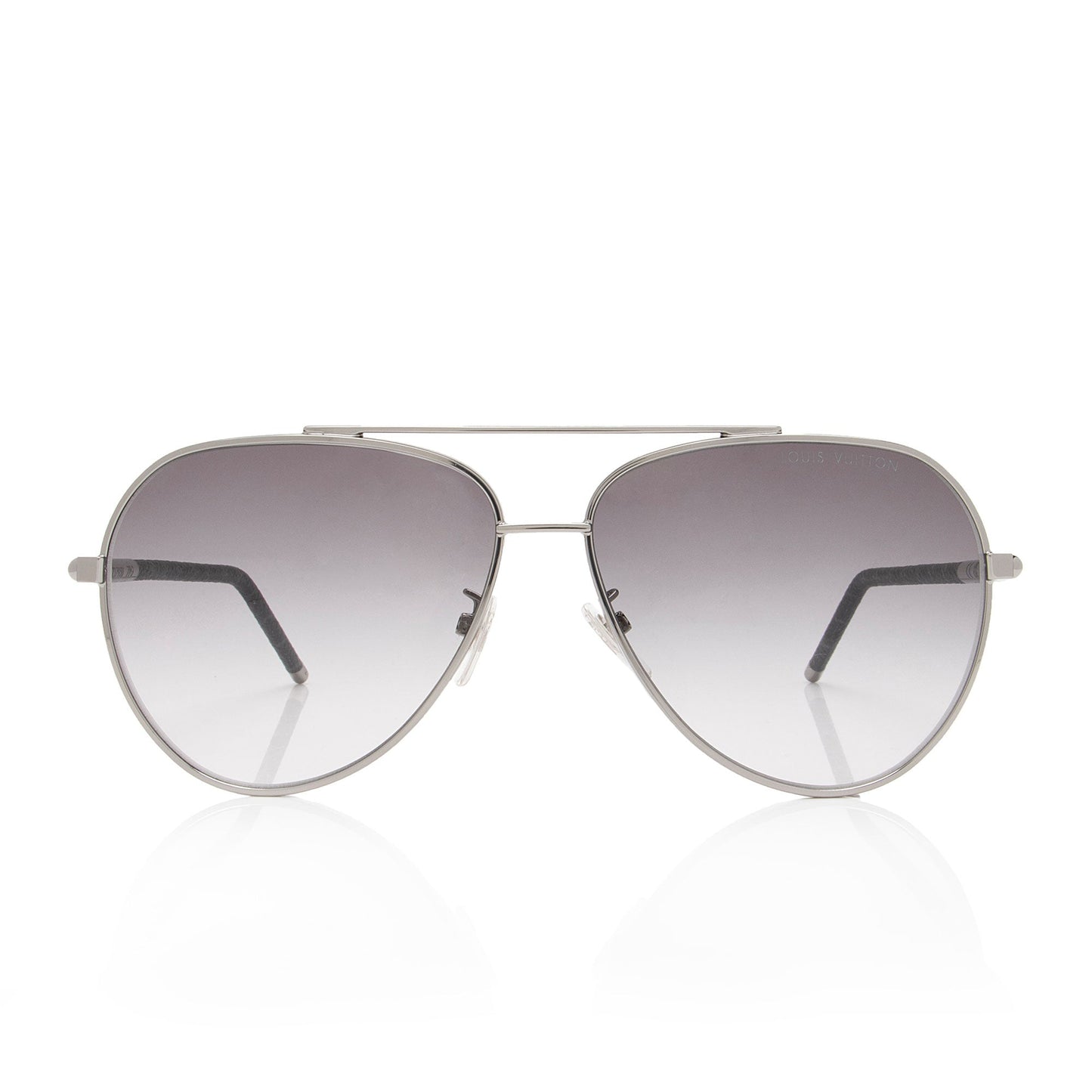 Louis Vuitton Damier Graphite Blaze Aviator Sunglasses (SHF-i8CJs8)