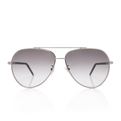 Louis Vuitton Damier Graphite Blaze Aviator Sunglasses (SHF-i8CJs8)