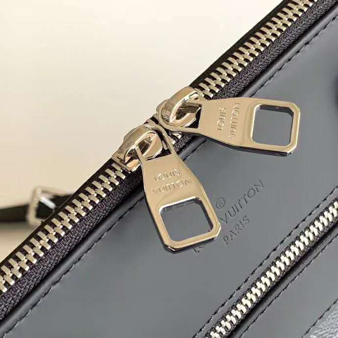 Louis Vuitton LV Men Porte-Documents Jour Damier Graphite Canvas