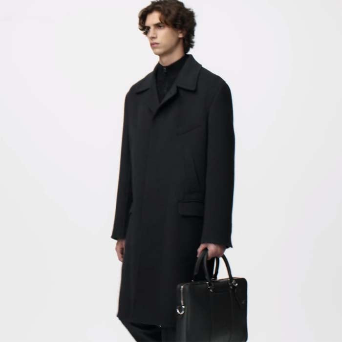 Louis Vuitton LV Uniisex Porte-Documents Voyage PM Black Damier Infini Cowhide Leather
