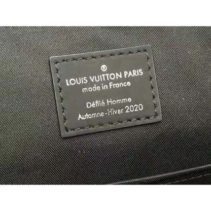Louis Vuitton LV Unisex Backpack Trio Monogram Eclipse Coated Canvas-Black