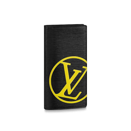 Louis Vuitton LV Unisex Brazza Wallet Cowhide Leather