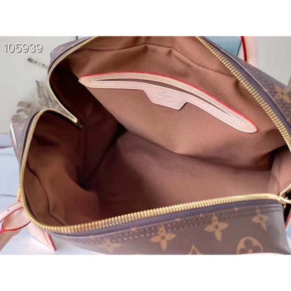 Louis Vuitton LV Unisex Carryall Coated Canvas VVN Shiny Golden Brass