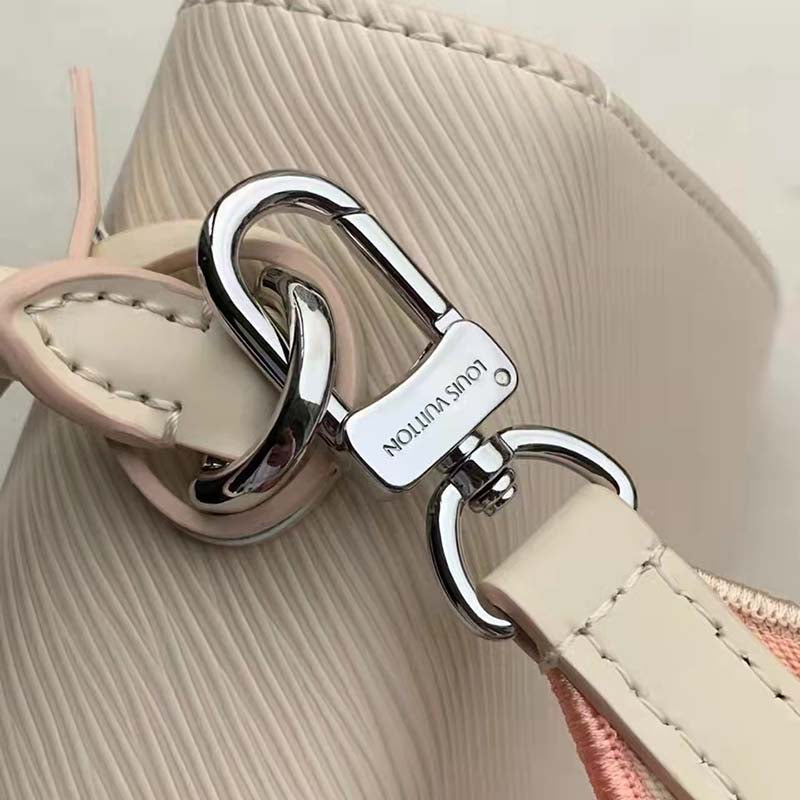 Louis Vuitton LV Women Cluny Mini Handbag Quartz Epi Grained Smooth Cowhide Leather