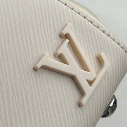 Louis Vuitton LV Women Cluny Mini Handbag Quartz Epi Grained Smooth Cowhide Leather