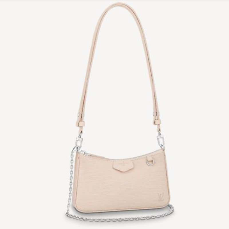 Louis Vuitton LV Women Easy Pouch On Strap Epi Embossed Supple Grained Cowhide Leather