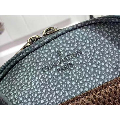 Louis Vuitton LV Unisex Ellipse Backpack Granite Taurillon Monogram Embossed Cowhide Leather