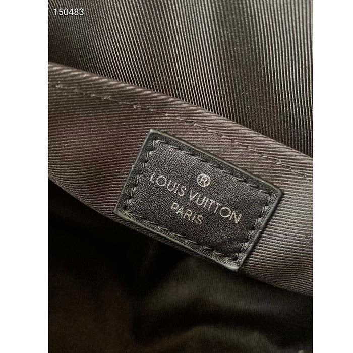 Louis Vuitton LV Unisex Keepall Bandoulière 25 Graffiti Green Monogram Coated Canvas