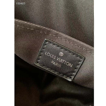 Louis Vuitton LV Unisex Keepall Bandoulière 25 Graffiti Green Monogram Coated Canvas