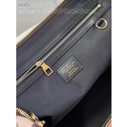 Louis Vuitton LV Unisex Keepall Bandoulière 45 Brown Monogram Coated Canvas Cowhide Leather