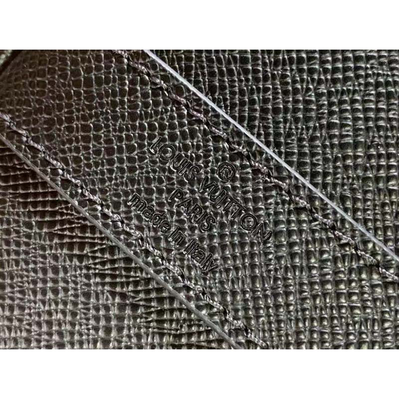 Louis Vuitton LV Unisex Keepall Bandoulière 50 Bag Black Ultra-Soft Taiga Leather