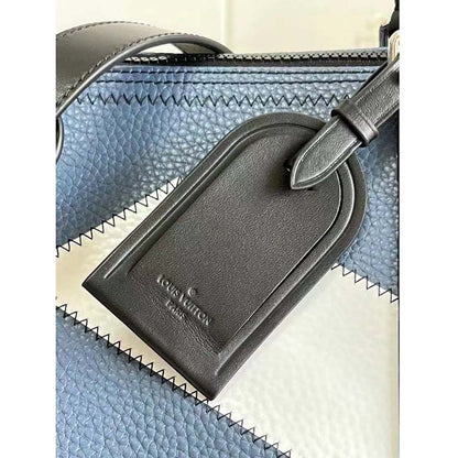 Louis Vuitton LV Unisex Keepall Bandoulière 50 Yellow Taurillon Cowhide Leather