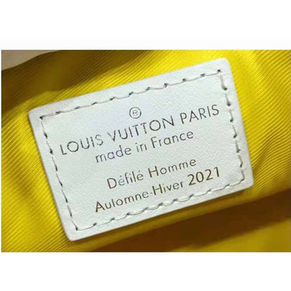 Louis Vuitton LV Unisex Keepall XS Bag Yellow Cowhide Leather