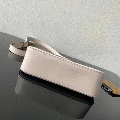 Louis Vuitton LV Women Marelle Handbag Quartz White Epi Grained Cowhide Canvas