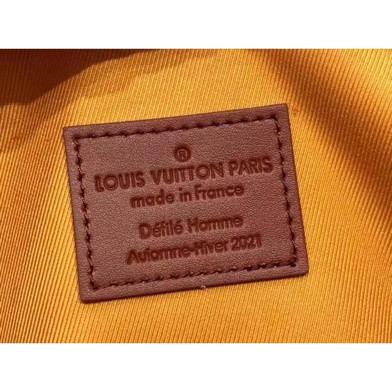Louis Vuitton LV Unisex NBA Handle Soft Trunk No. 7 Saffron Cowhide Calf