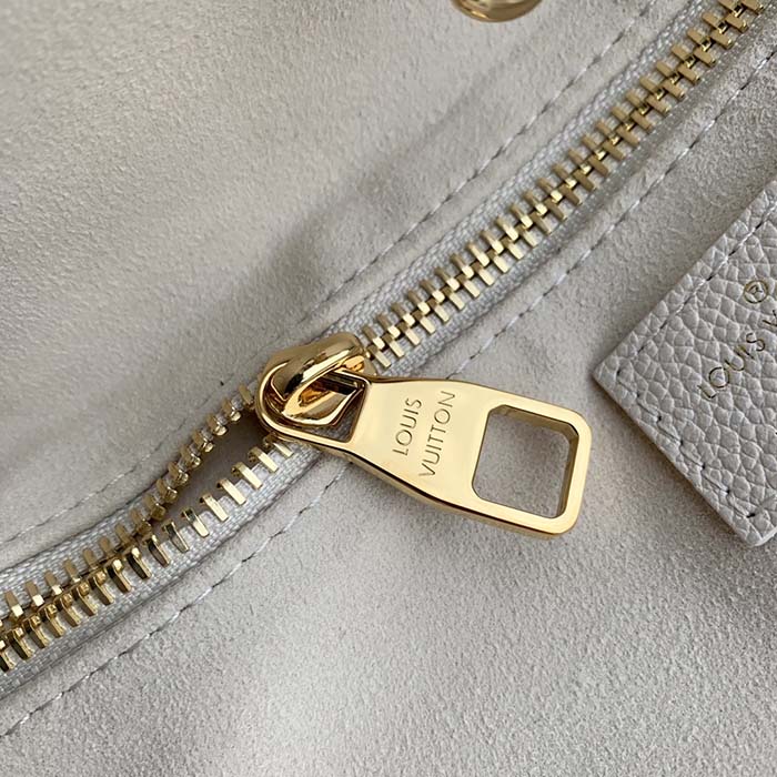 Louis Vuitton LV Unisex Neverfull MM Neutral Gradient Monogram Empreinte Embossed Cowhide Leather
