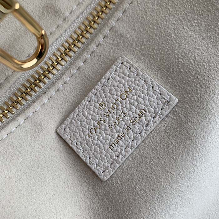 Louis Vuitton LV Unisex Neverfull MM Neutral Gradient Monogram Empreinte Embossed Cowhide Leather