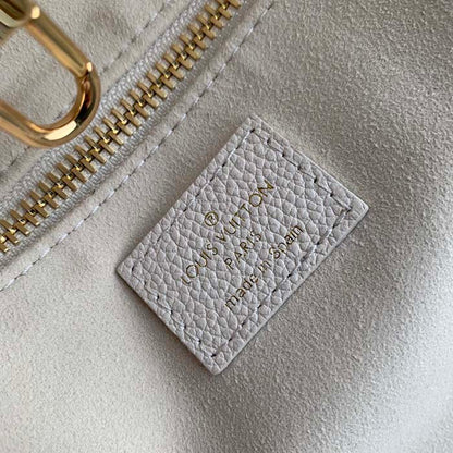 Louis Vuitton LV Unisex Neverfull MM Neutral Gradient Monogram Empreinte Embossed Cowhide Leather