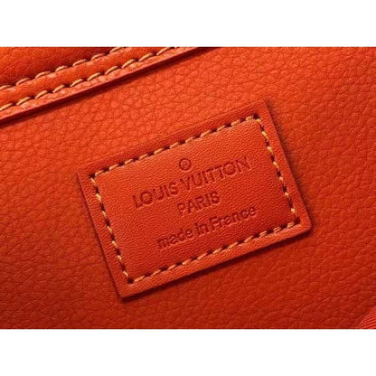 Louis Vuitton LV Unisex New Sling Aerogram Slingbag Orange Aerogram Cowhide Leather