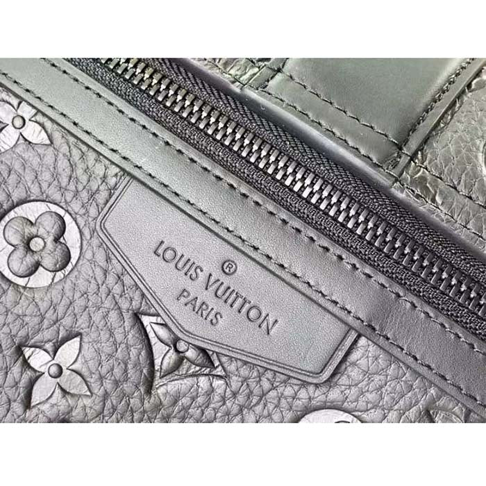 Louis Vuitton LV Unisex S-Cape Messenger Taurillon Monogram Embossed Cowhide Leather