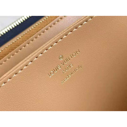 Louis Vuitton LV Unisex Since 1854 Zippy Wallet Monogram Flowers Canvas Cowhide-Leather