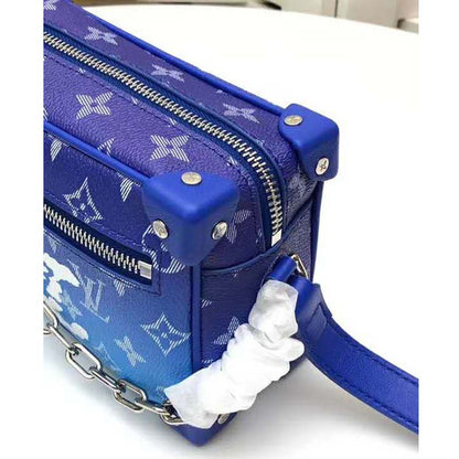 Louis Vuitton LV Unisex Soft Trunk Monogram Clouds Coated Canvas