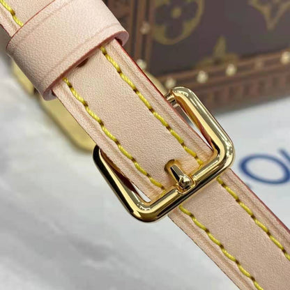 Louis Vuitton LV Unisex Valisette Trésor Monogram Coated Canvas