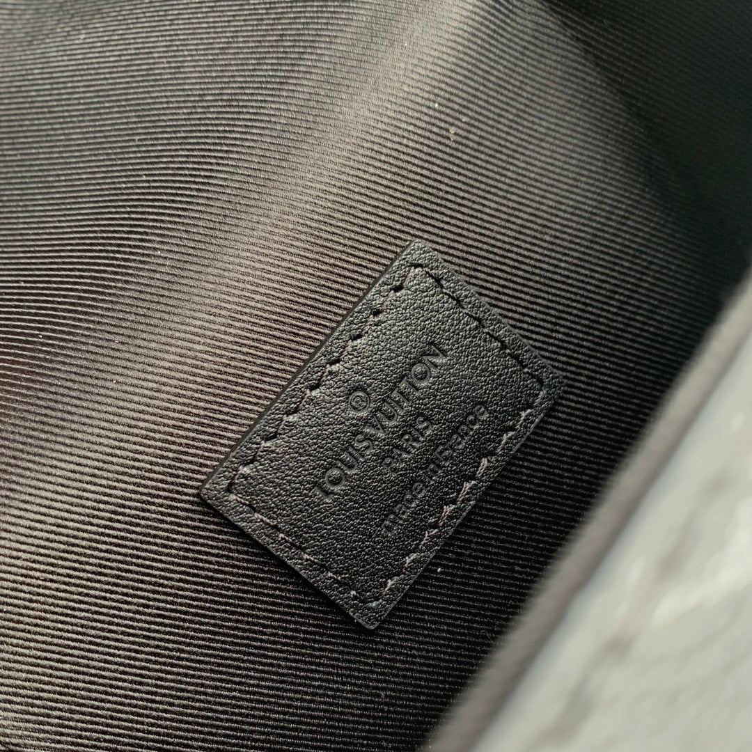 Louis Vuitton LV Unisex Vertical Trunk Wearable Wallet Monogram Eclipse Coated Canvas